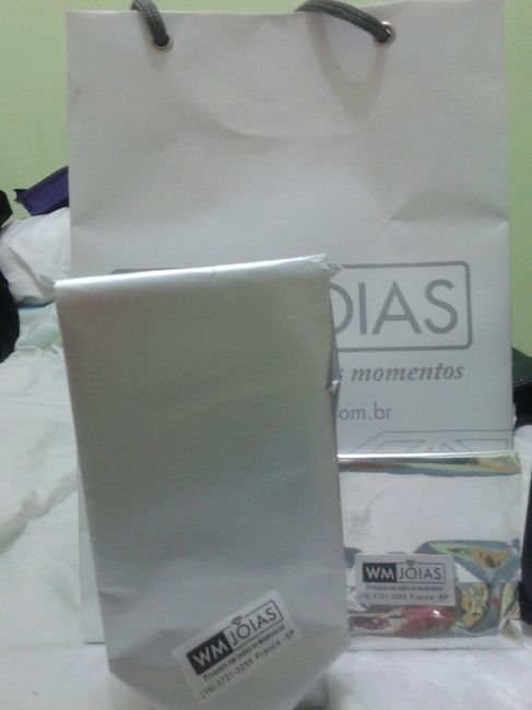 Nossas alianças chegaram #vemver - 2