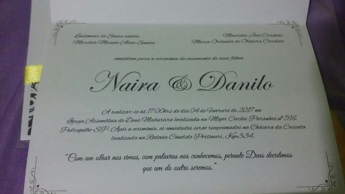 Meus convites do site "simples e criativo" #vemver - 3