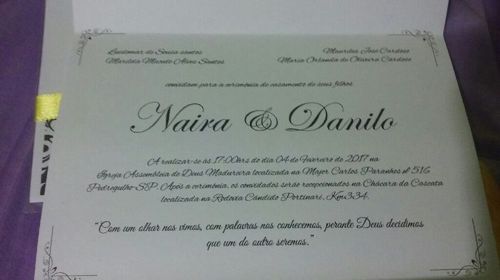 Convites diy - 2