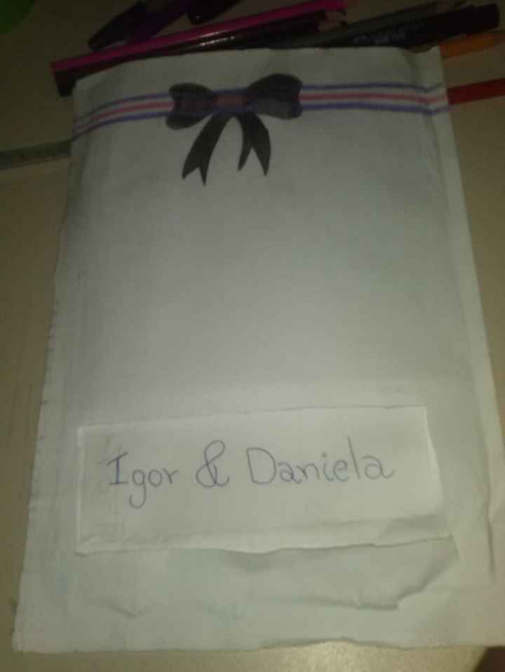 Ideia para o envelope