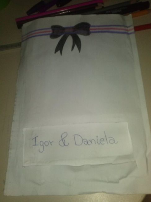 Ideia para o envelope