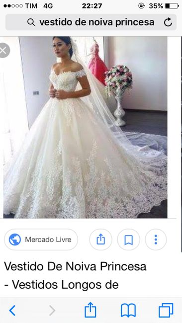 Vestido de noiva Dúvidas - 1