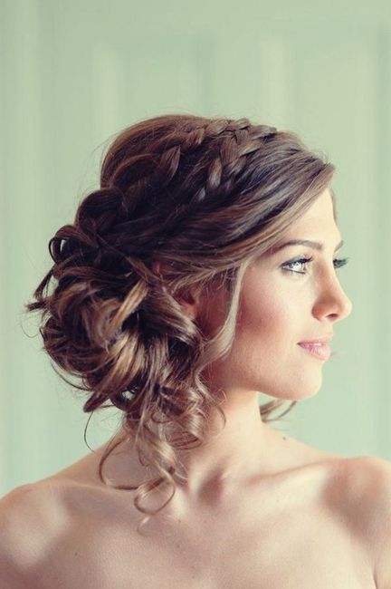 Minha inspiração de penteado 