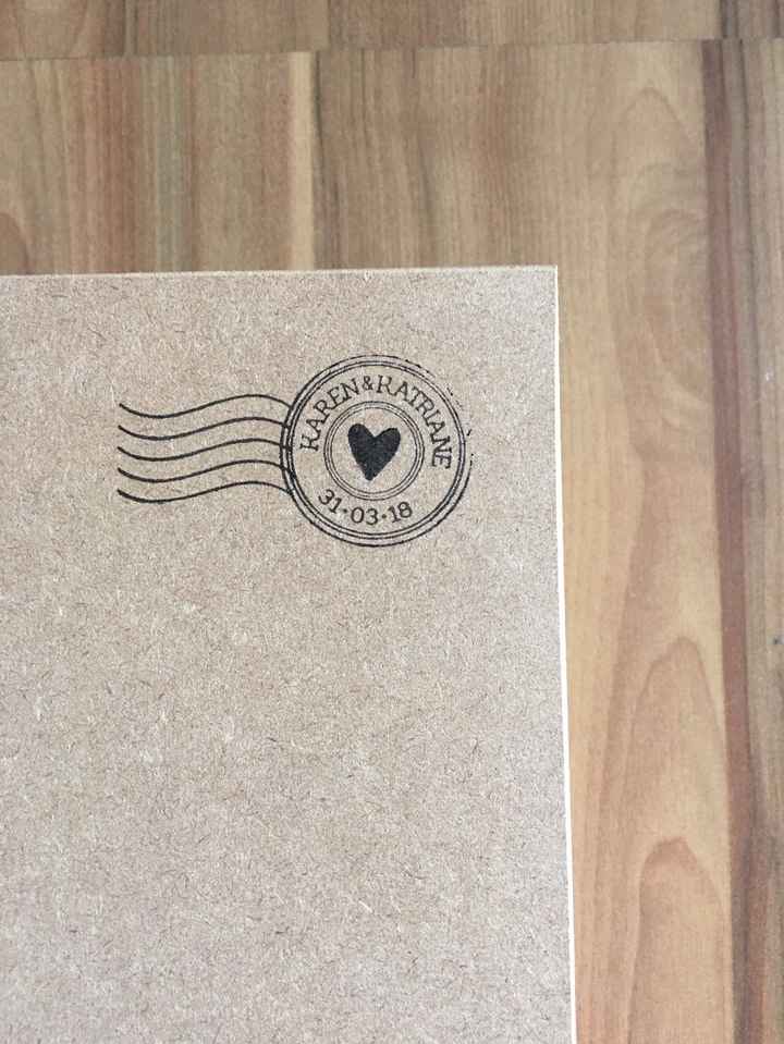 Carimbo personalizado