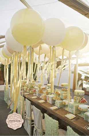 O charme das bexigas no casamento - 4