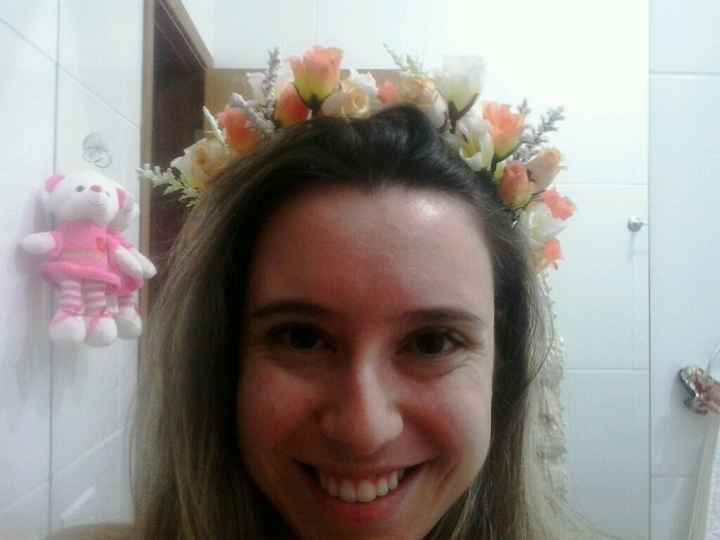 Coroa de flores - d.i.y. - 3