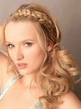 Para quem tem cabelo pesado. o penteado - 1