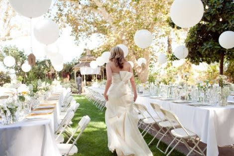 O charme das bexigas no casamento - 2