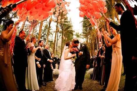 O charme das bexigas no casamento - 10
