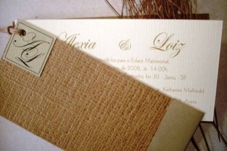 convite de casamento