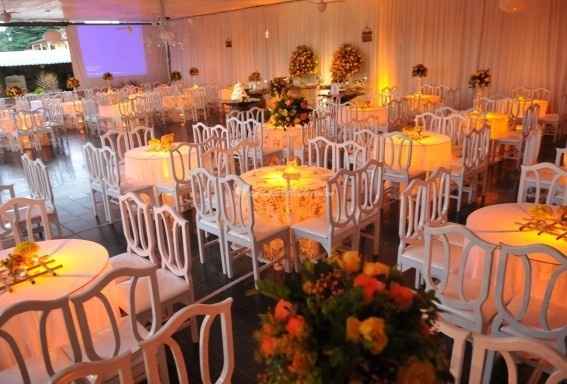 Mesas do casamento 
