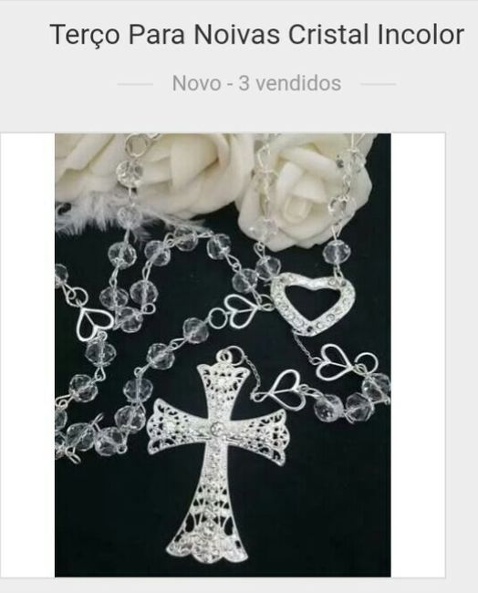 Dúvida terço da noiva - 1