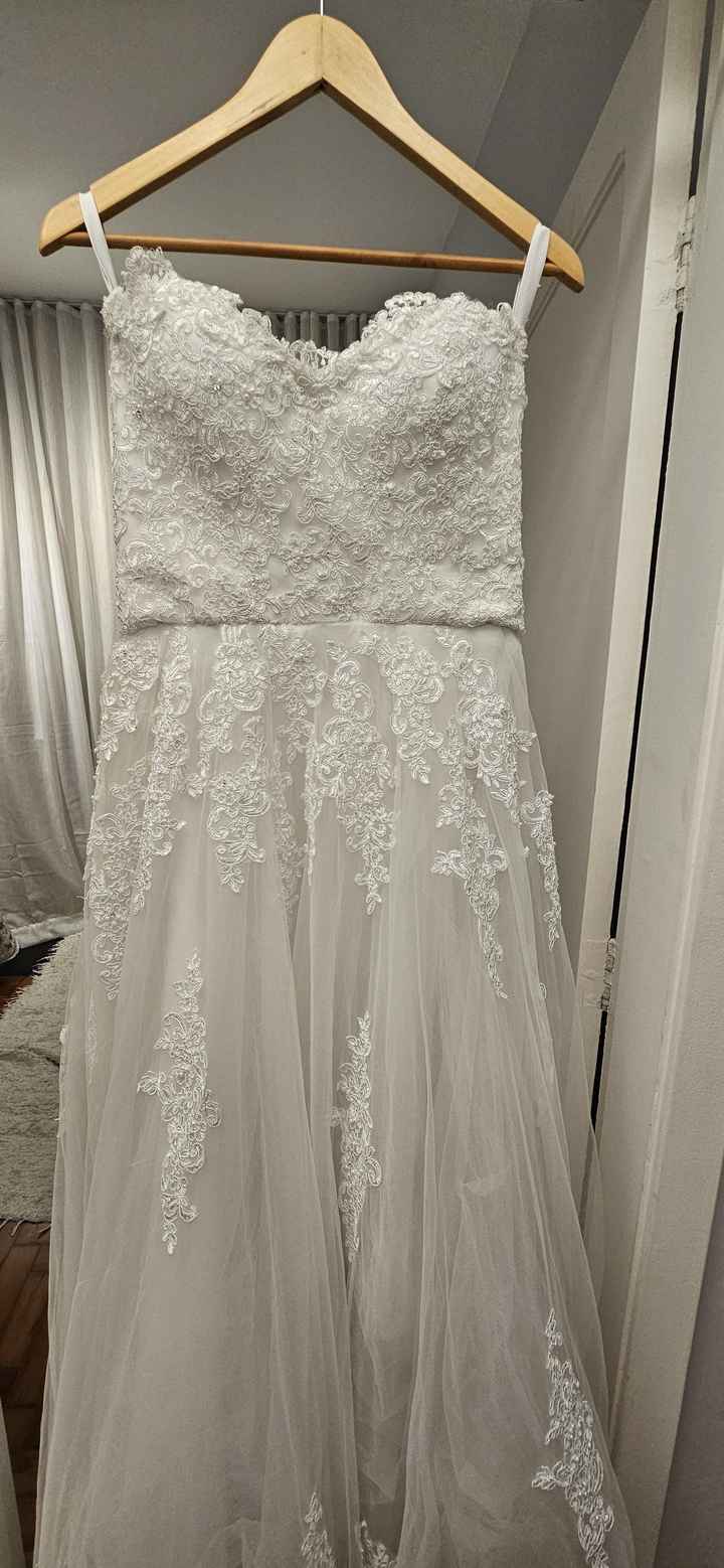 Vendo vestido de noiva com renda francesa R$4.000 (veste do m ao Xg) - São Paulo - sp - 1