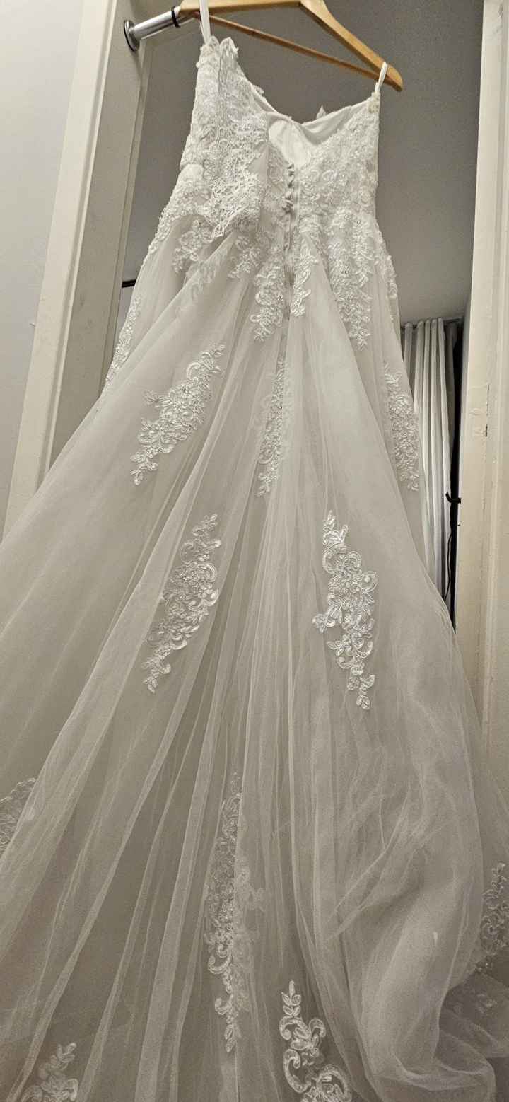 Vendo vestido de noiva com renda francesa R$4.000 (veste do m ao Xg) - São Paulo - sp - 5
