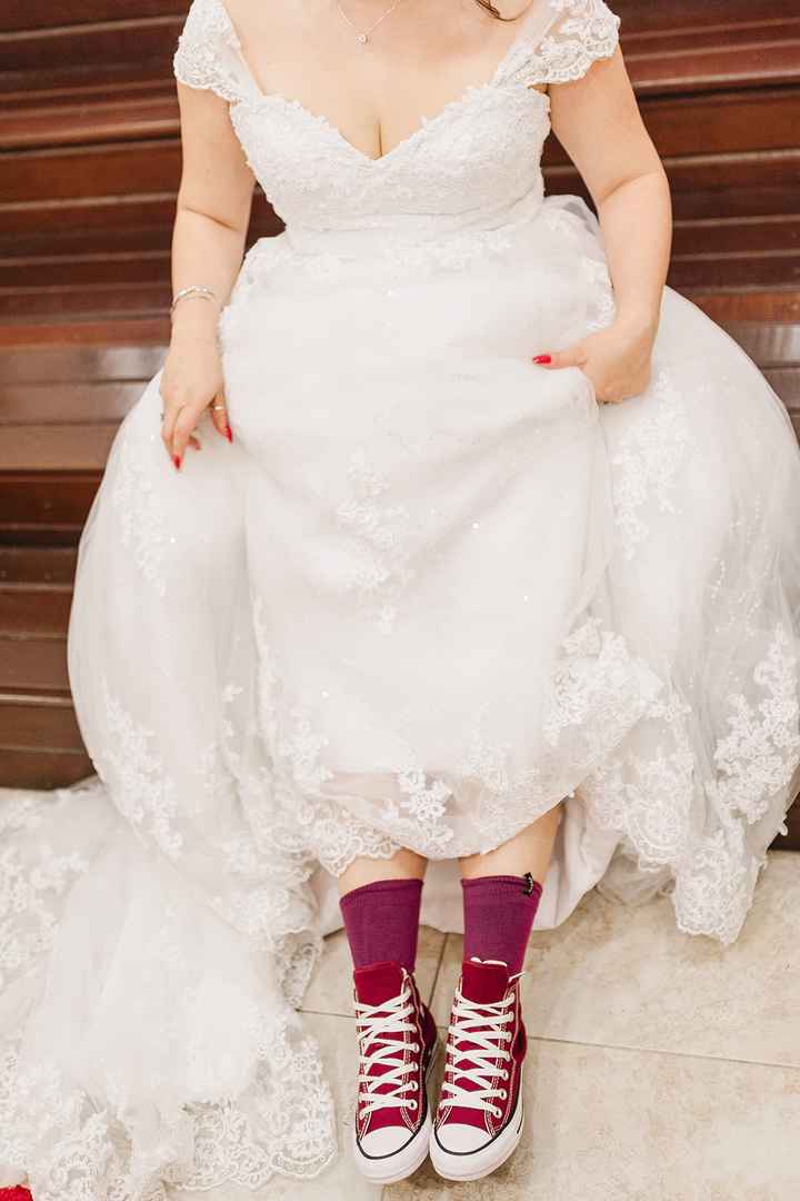 Vendo vestido de noiva com renda francesa R$4.000 (veste do m ao Xg) - São Paulo - sp - 7