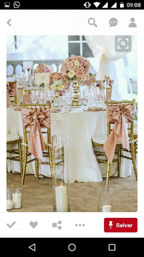 Tabela de cores para o casamento - 1
