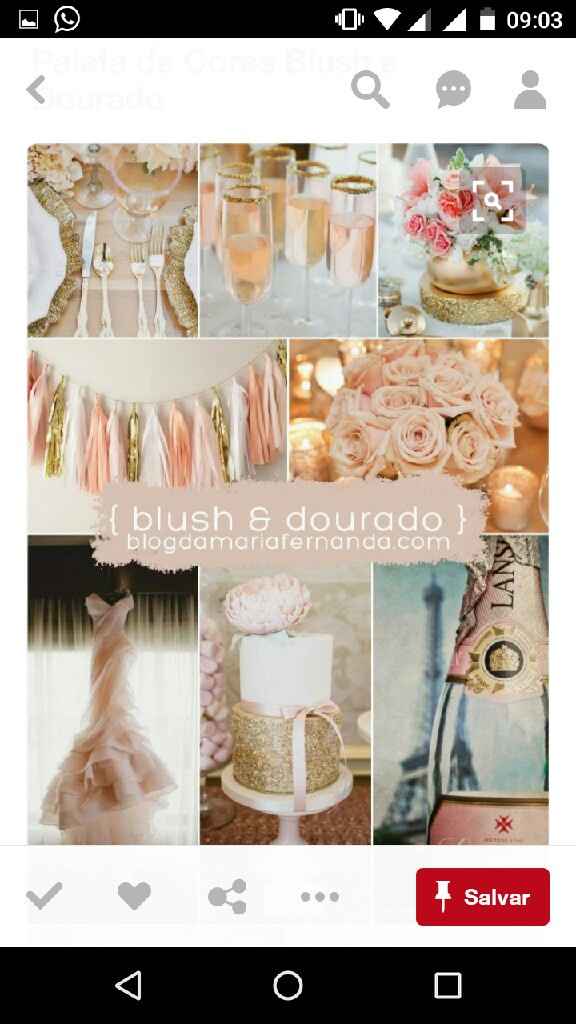 Tabela de cores para o casamento - 5