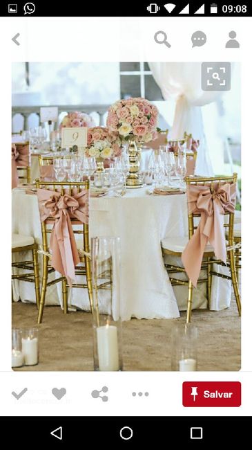 Tabela de cores para o casamento - 1