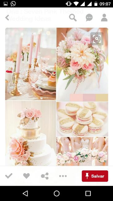Tabela de cores para o casamento - 2