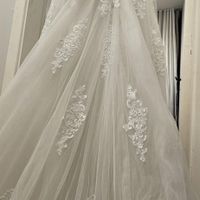 Vendo vestido de noiva com renda francesa R$4.000 (veste do m ao Xg) - São Paulo - sp - 5
