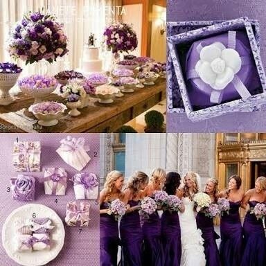 Roxo e lilas ♥