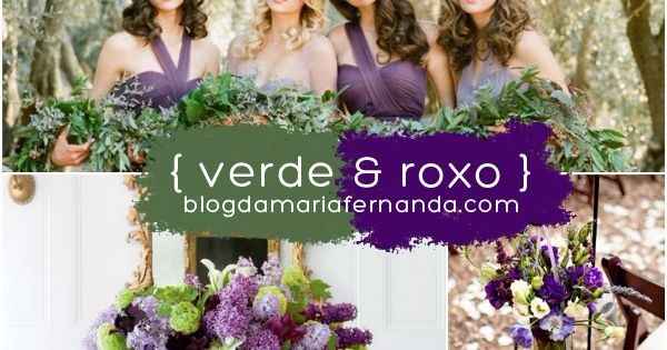 Verde e roxo