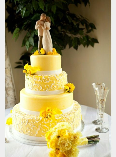 Bolos de casamento (inspirações) - 3