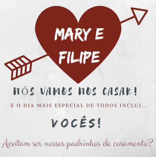 Convite de Padrinhos 1