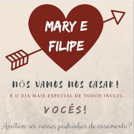 Convite de Padrinhos 2