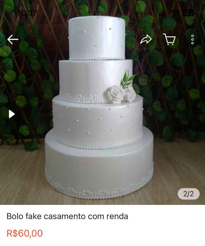 Bolo de casamento - 3