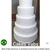 Bolo de casamento - 5
