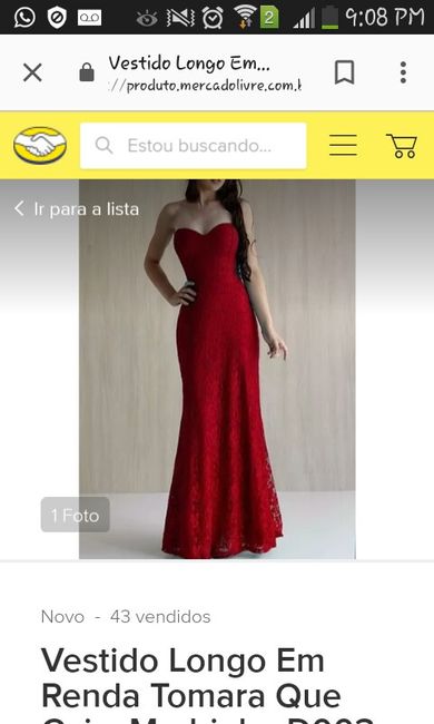 Meninas, qual a cor do vestido da madrinha de vocês? - 1