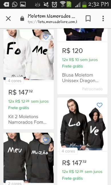 Roupinhas para o book - 2