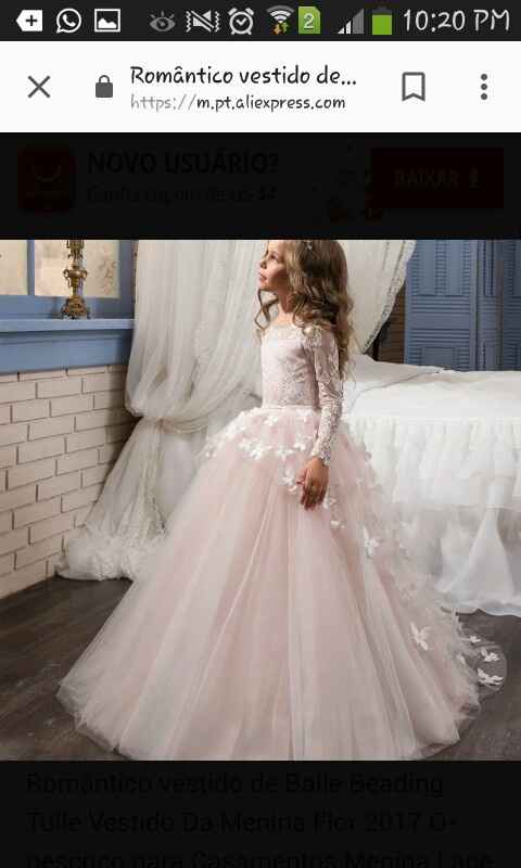 Vestido de uma das minhas daminhas ❤ #vemver ❤ - 2