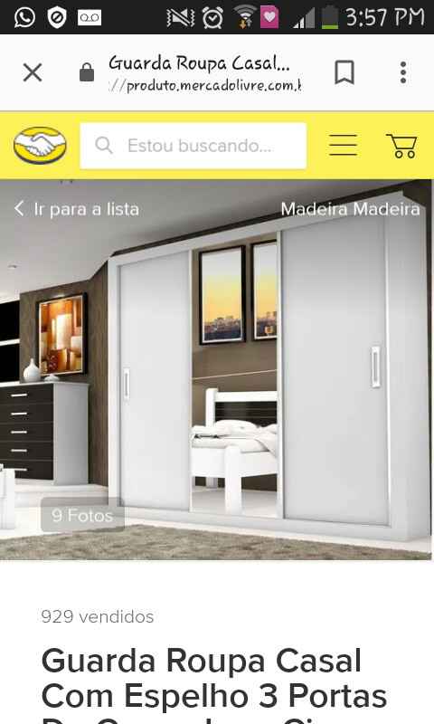 Alguns Móveis Comprados! - 1