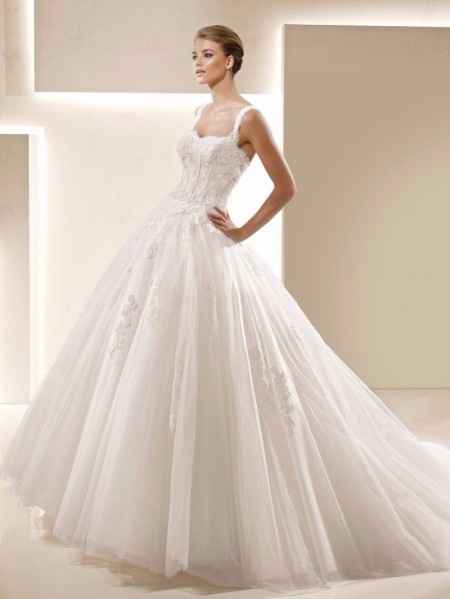 O vestido...