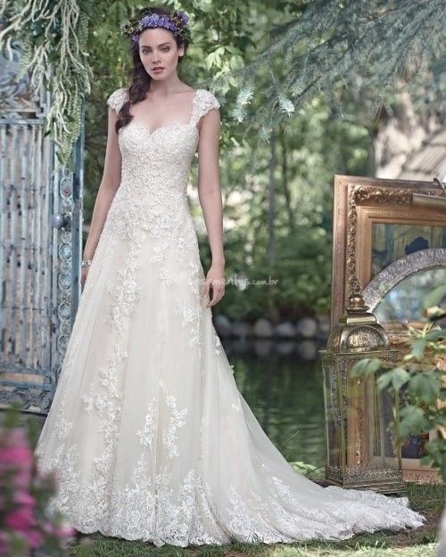 Vestido Corte Evasê