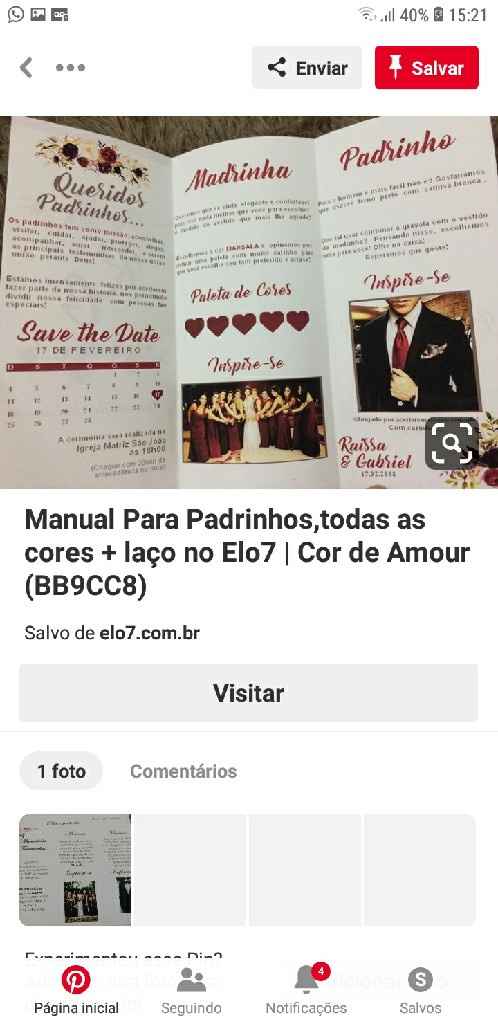Manual para padrinhos - 1
