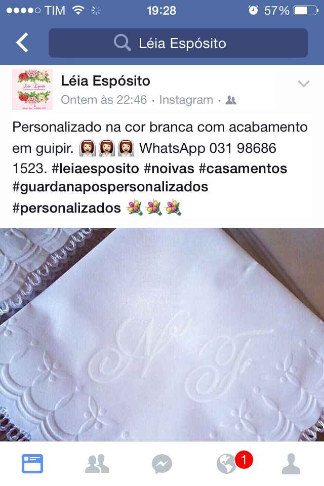 Guardanapo de papel (?) - 1