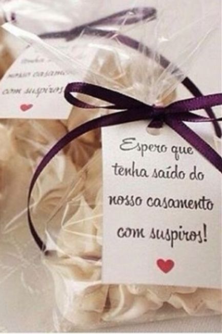 Lembrancinhas para convidados! - 1