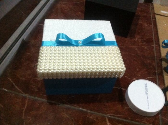 Caixas para convite padrinhos - 1