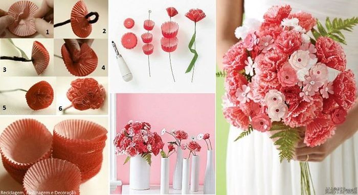 Flor de embalagem de doces