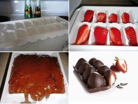 Chocolate e morango