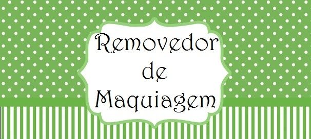 Removedor de maquiagem