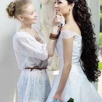 Penteado cabelo comprido e enrolado