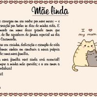 Agradecimento mãe