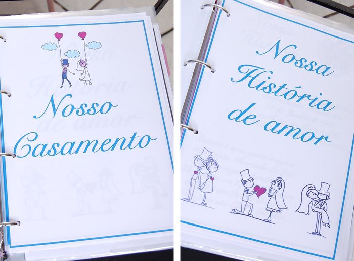 Meu fichário da noiva
