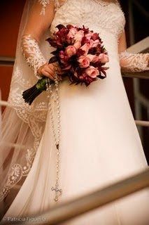 Inspiração casamento rosa e vermelho