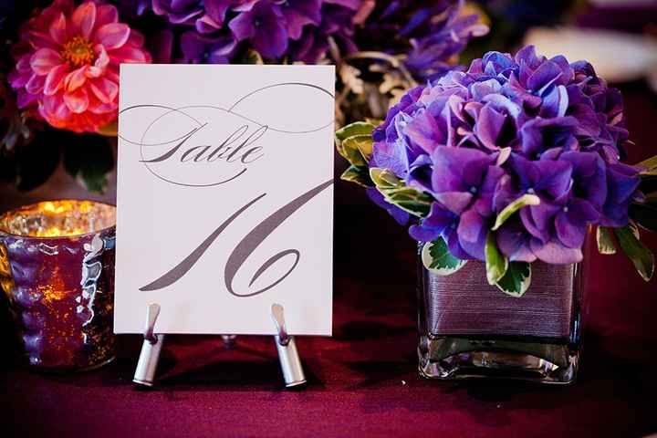 Casamento rosa e roxo