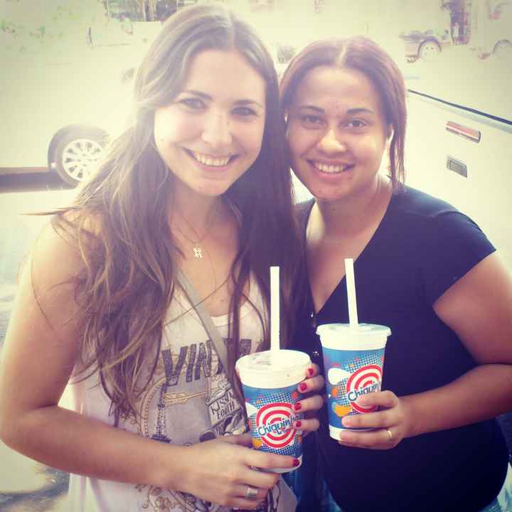 Eu e a cunhada